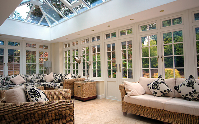 Garden Room with Georgian Bar Windows